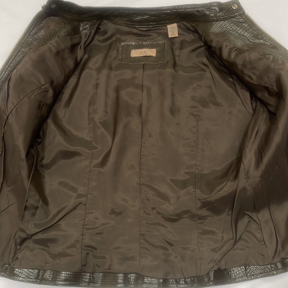 i.e. Petite Genuine Leather Jacket, Women’s Size PL, NWOT - Picture 4 of 9